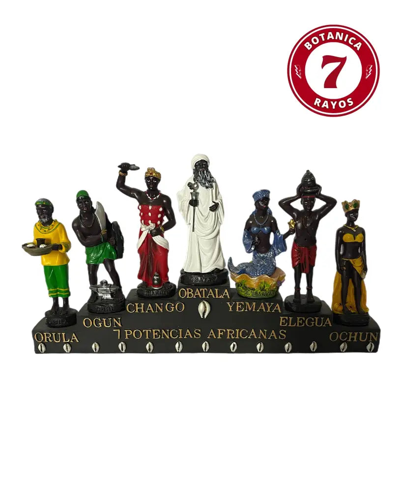 7 African Powers Statue / Estatua Potencias Africanas